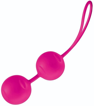 Розовые вагинальные шарики Joyballs Pink (Цвет: розовый)