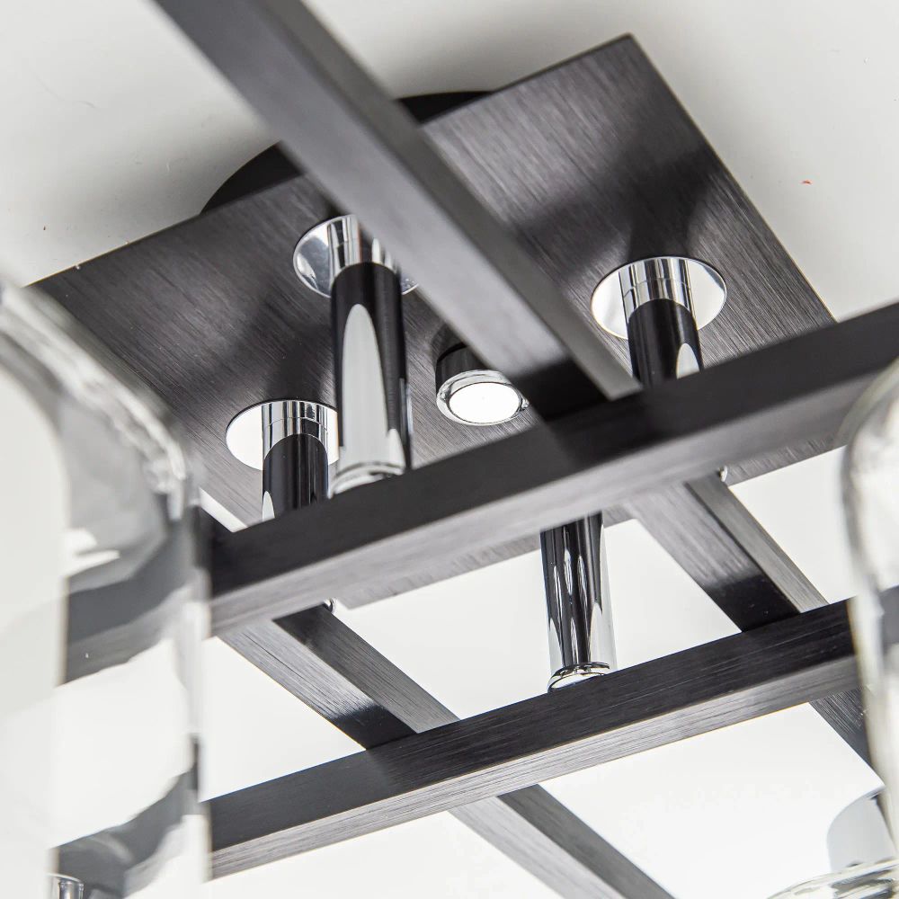 Citilux Диез CL111181 Люстра потолочная Чёрная