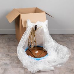 Столик декоративный Блюм Коричневый Бронза