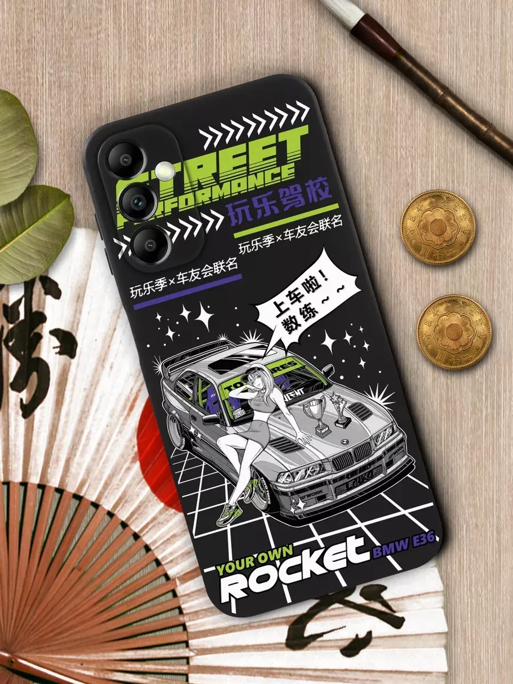 Чехол на Samsung A14 с 3D принтом