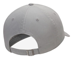 Теннисная кепка Nike Sportswear Heritage86 Futura Washed - particle grey/white