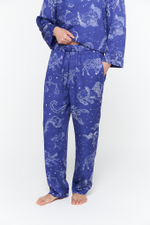 Пижамный костюм из вискозы мужской