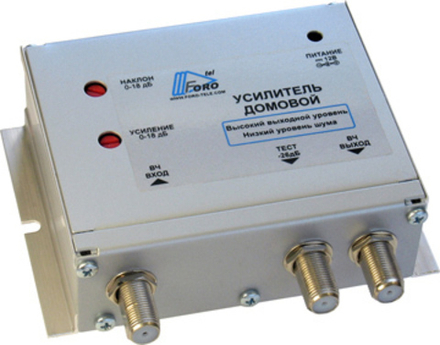 Усилитель широкополосный FORO SHA 848R 47...862 МГц, 36 дБ / 106,5 дБмкВ