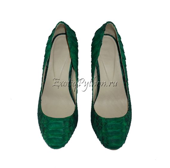 Туфли из кожи питона SH-74