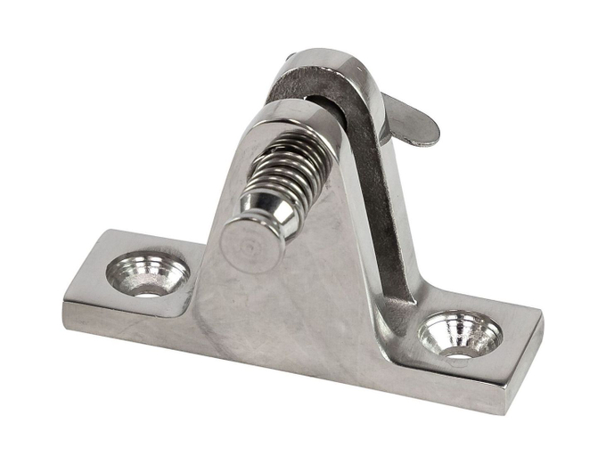 Кронштейн палубный 90 град, с подпружинненым штифтом, выгнутое основание, Marine Rocket