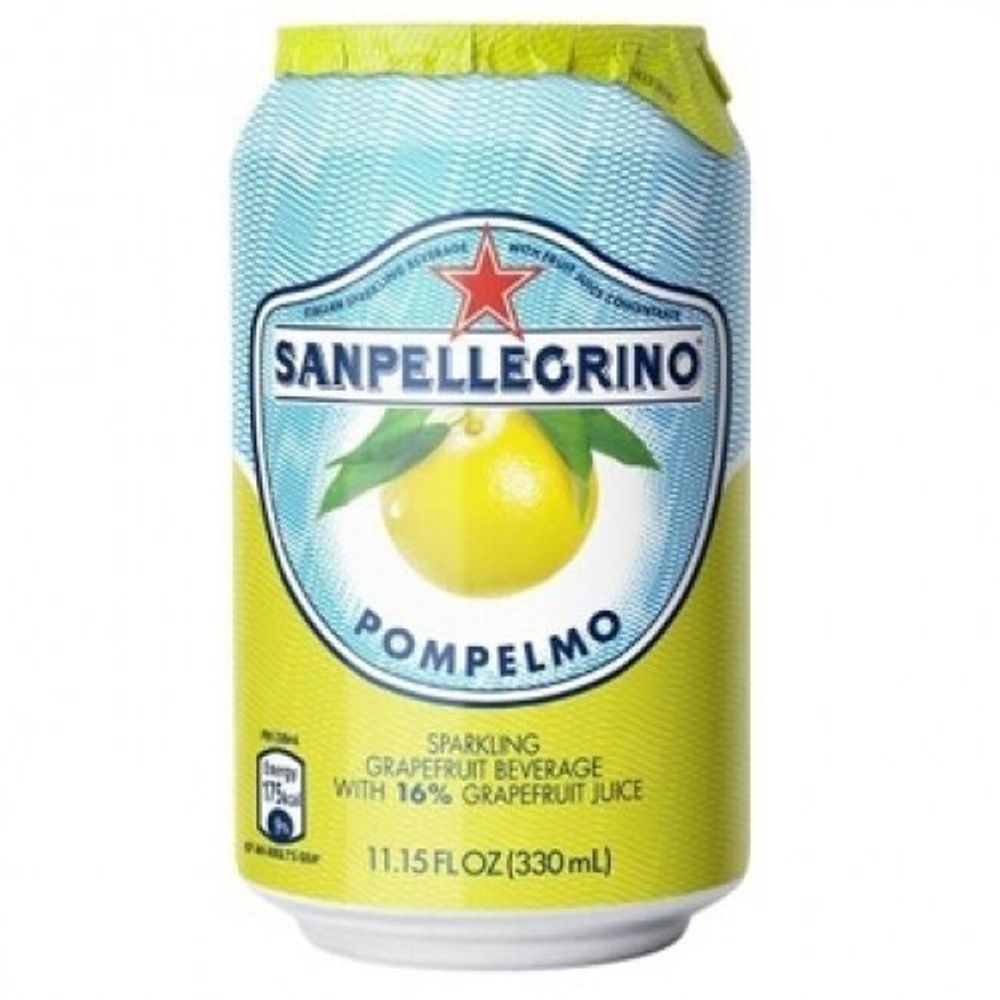 Сокосодержащий напиток San Pellegrino Pompelmo 0,33 л, 24 шт