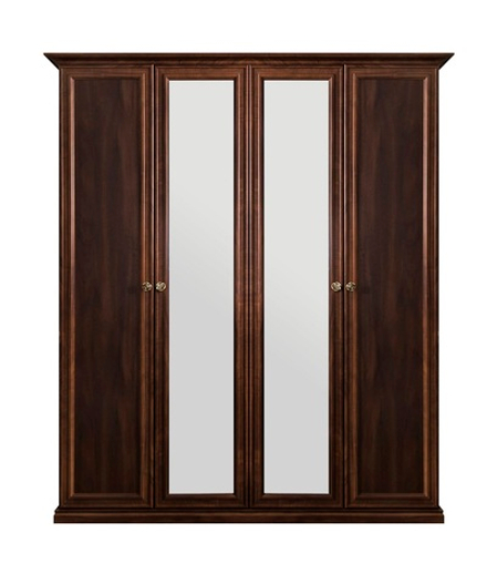Афина (Эра) Шкаф четырехдверный (1+2+1) с зеркалом (караваджо)