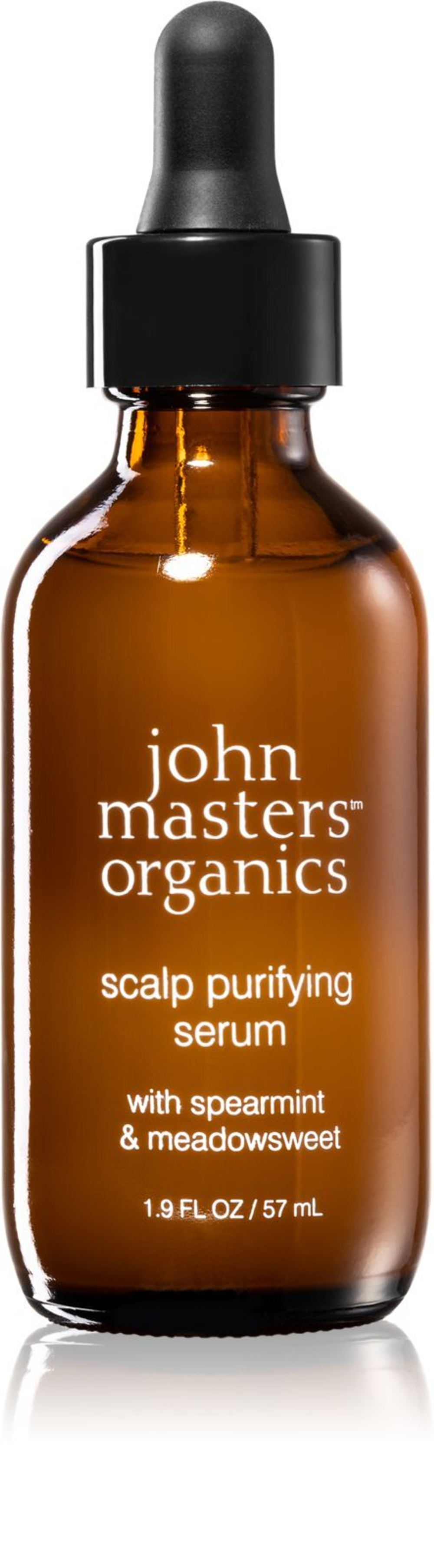 John Masters Organics Spearmint & Meadowsweet Scalp Purifying Serum - Питательная сыворотка для кожи головы /   57  ml  / GTIN 669558003514