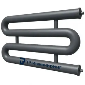 Регистры отопления РЗП змеевиковые с плоскими заглушками