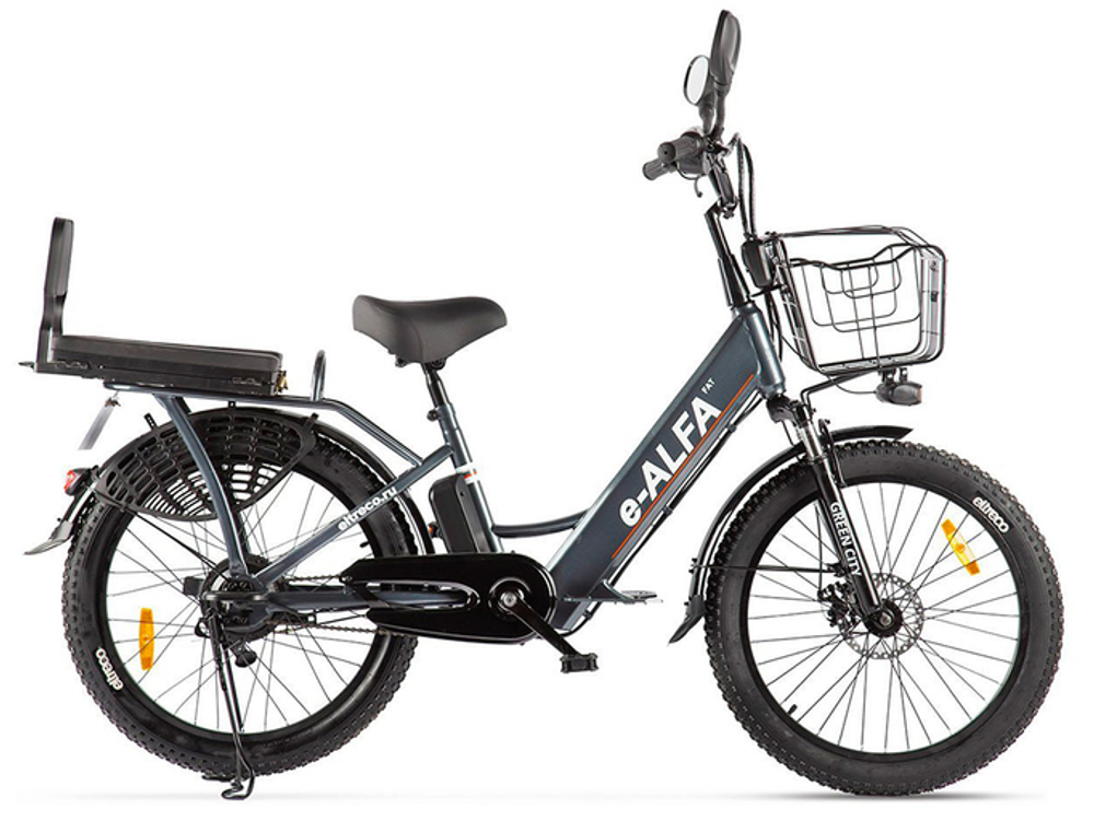 Электро фэтбайк GREEN CITY e-ALFA Fat (Eltreco)