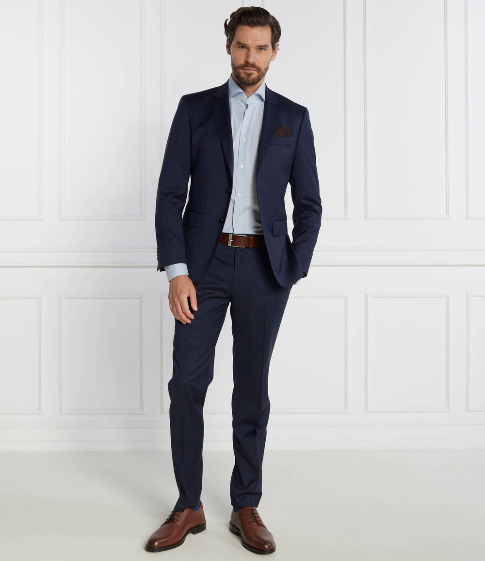 Рубашка JOE spread BOSS BLACK - голубой(50502627)