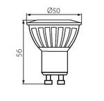 Лампа светодиодная 9w KANLUX TEDI MAXX LED GU10 6500K CW