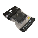 Розетка 1-м СП Стокгольм 16А IP20 с заземл. защ. шторки механизм черн. PROxima EKF EZR16-028-10