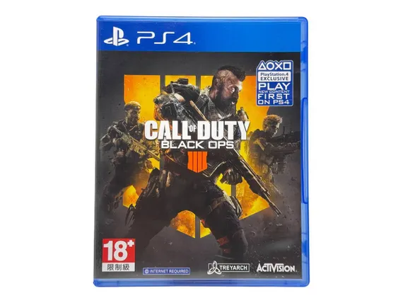 PS4 Call of Duty: Black Ops 4 Требуется PS+ (Б/У, Английская версия, PLAS-10286)