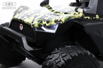 Детский электромобиль RiverToys A707AA LUX 4WD зеленый камуфляж