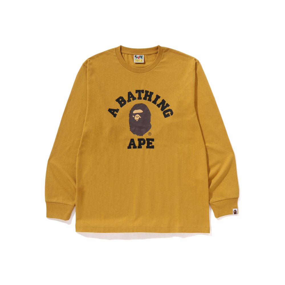 A Bathing Ape College L S Tee