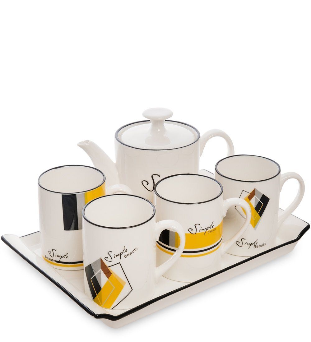 GAEM Art MUG-305 Чайный набор на 4 персоны «Красота в простом»