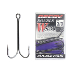 Крючок Decoy двойной W-S39 #1/0 (в упаковке 5 штук)