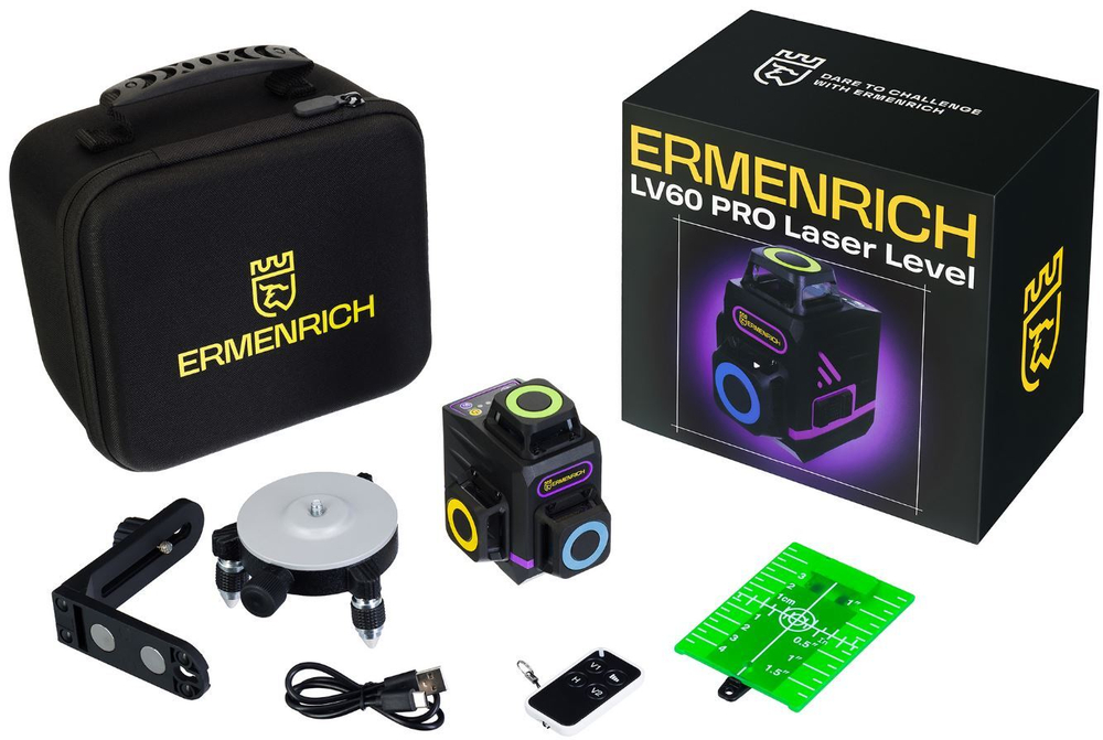 Уровень лазерный Ermenrich 84088