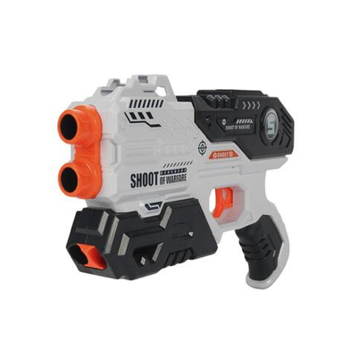 Пистолет с мягк.пулями, коробка 826-67A