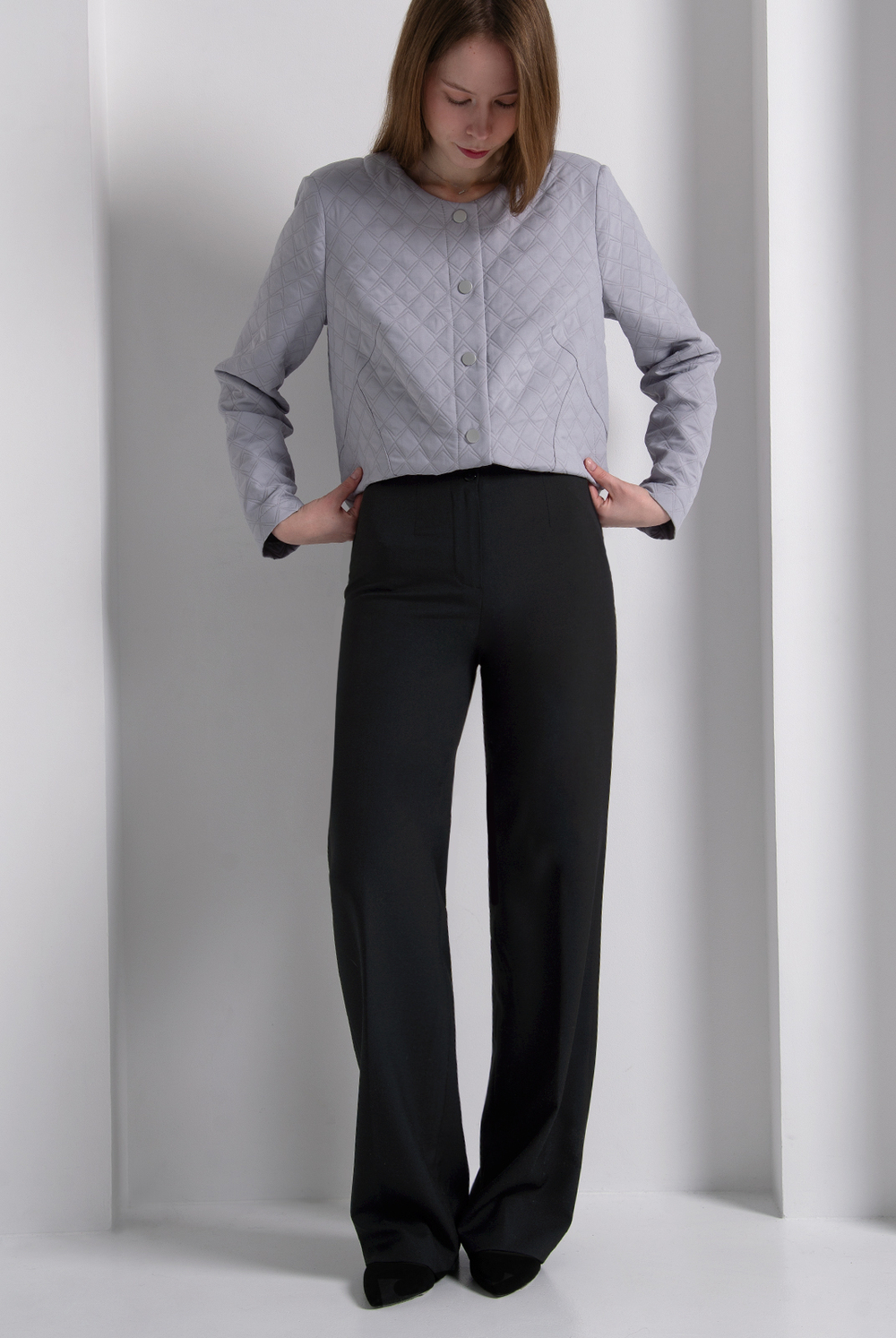 Брюки женские 02, черный #100Чб0202