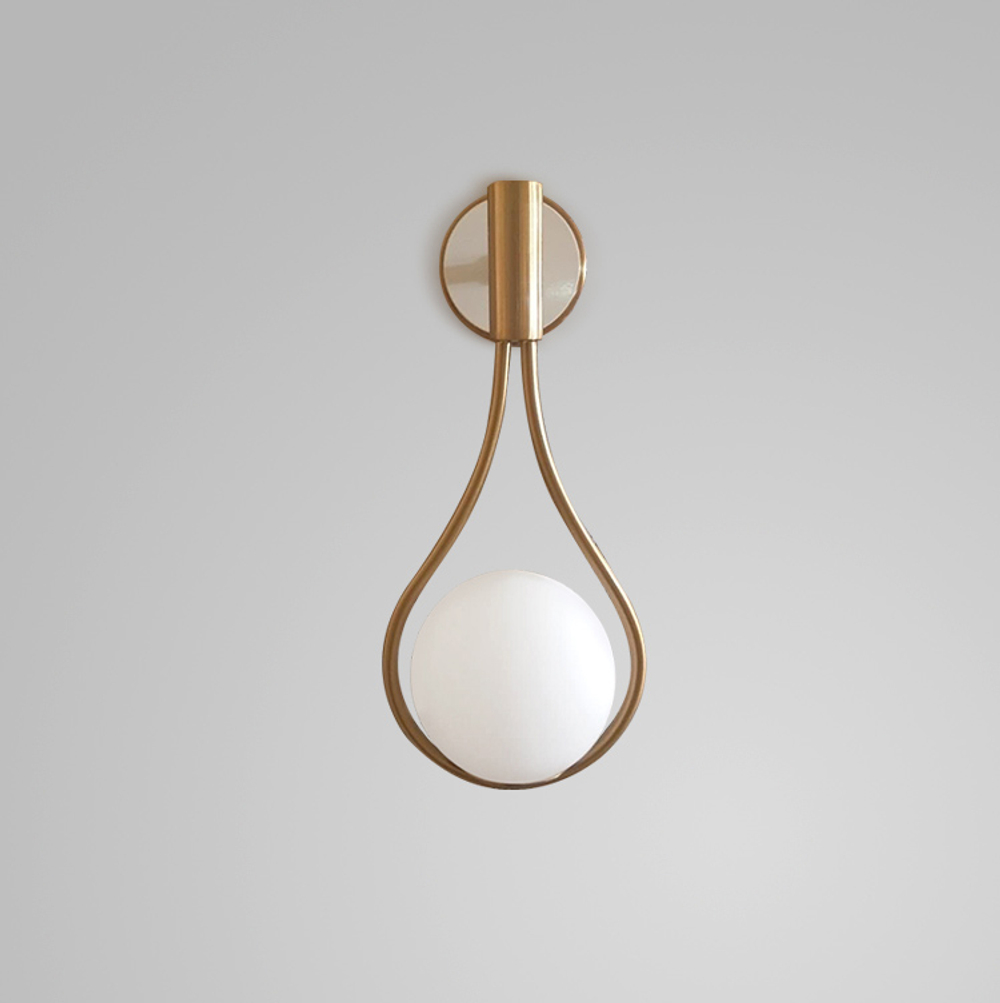 Wall design lamp Loop