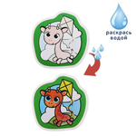 3557070 Наклейка для игры в ванной «Жирафик»