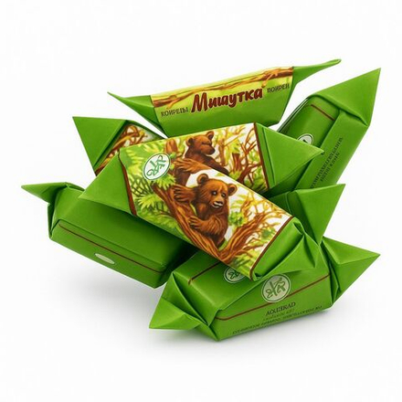 Конфеты Мишутка Рахат весовые (188)