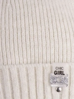 Шапка для девочки осенняя