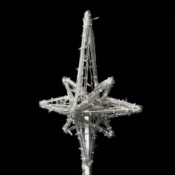 Светодиодная макушка Роза Ветров 75 см., Белая, 220В, LTC (LC-13210)