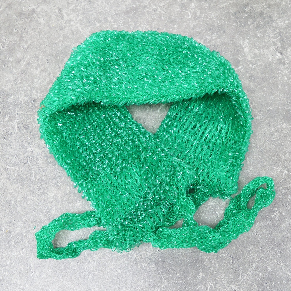 Мочалка "Банный пояс" с длинным ворсом 50*11см