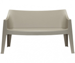 Диван пластиковый Scab Design Coccolona, тортора