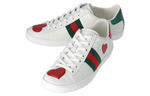 Gucci Wmns Ace Low "Heart" Women"s