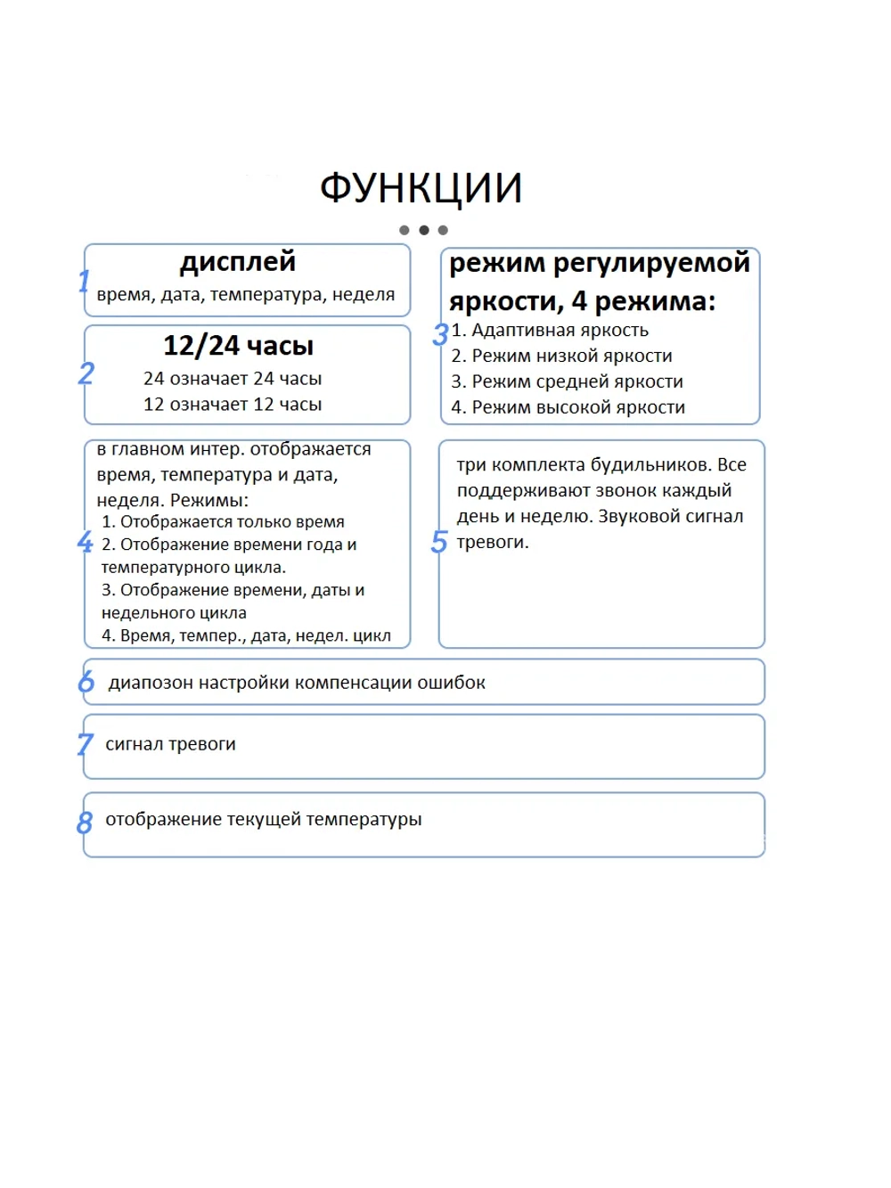 Радиоконструктор Часы RGB