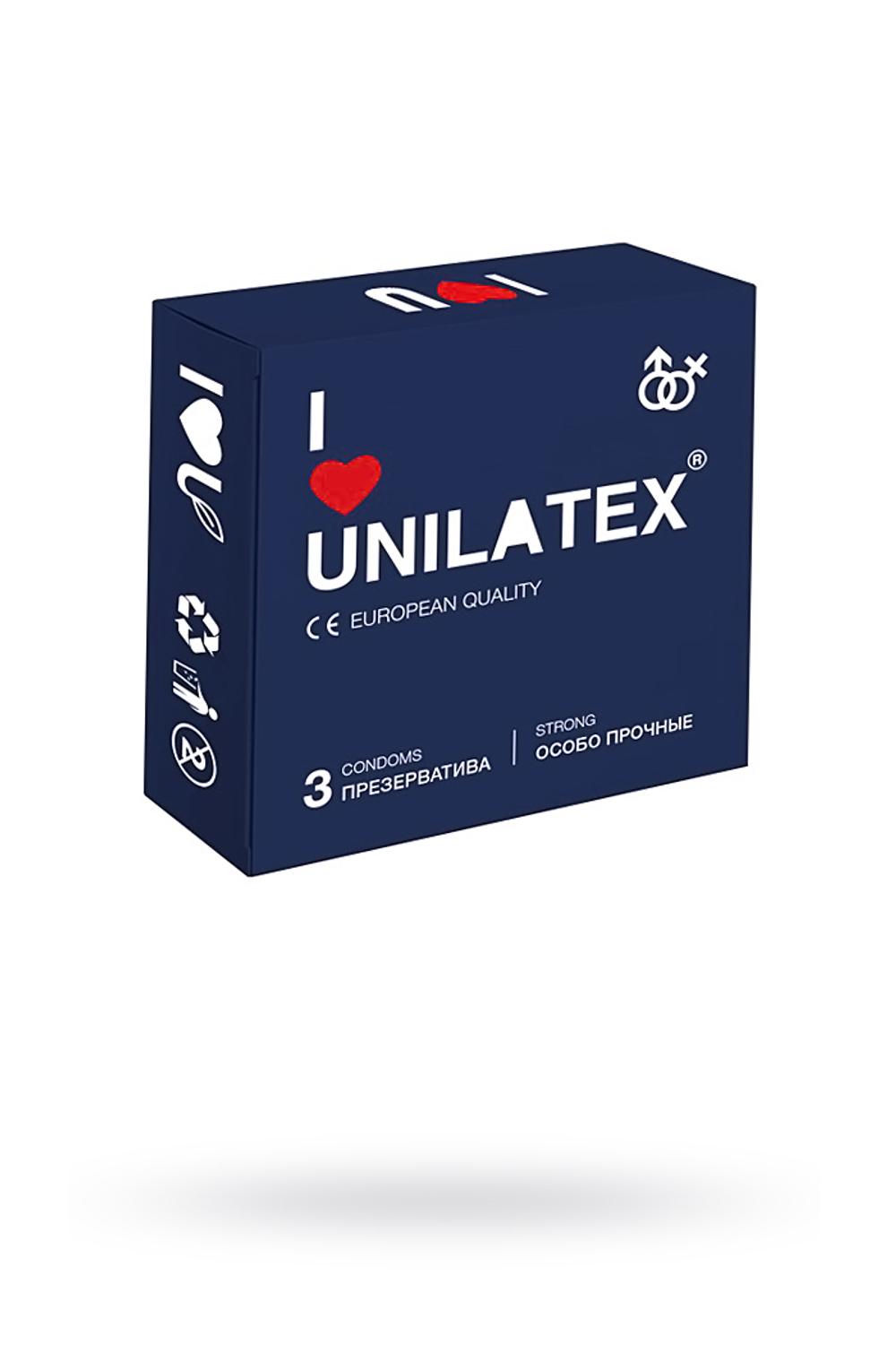 Презервативы Unilatex Extra Strong гладкие №3 шт