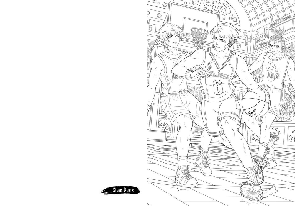 Hachette  раскраска по номерам  L'art du coloriage manga