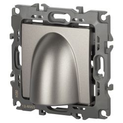 Вывод кабеля ЭРА Серия 12 12-6003-16 , титан