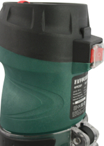 Фрезер по дереву кромочный электрический FAVOURITE FER 900S, 900Вт, цанга 8мм, 10000-30000об/мин, аксессуары.