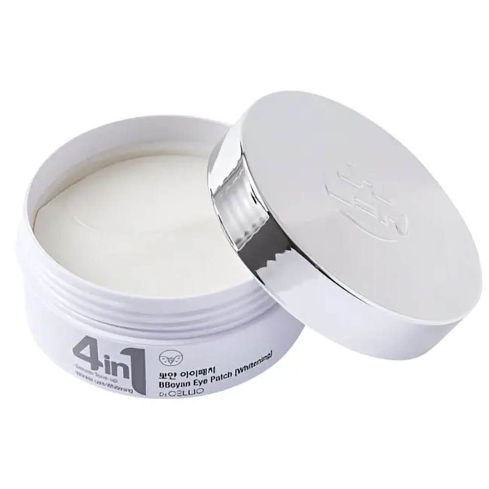 Патчи для кожи вокруг глаз осветляющие Dr.CELLIO G50 4 IN 1 BBOYAN EYE PATCH (Whitening) 60 шт