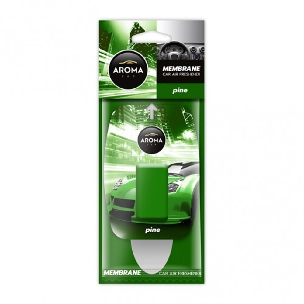 AROMA CAR Ароматизатор мембранный MEMBRANE Хвоя