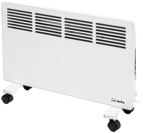 Конвектор электрический MTX КМ-1500.2, 1500 Вт, X-образный нагреватель, колеса, термостат, 98125