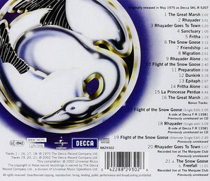 Camel / Music Inspired By The Snow Goose (CD)