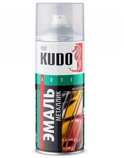 Эмаль металлик бирюза  KU-1055  (0,52л)  KUDO