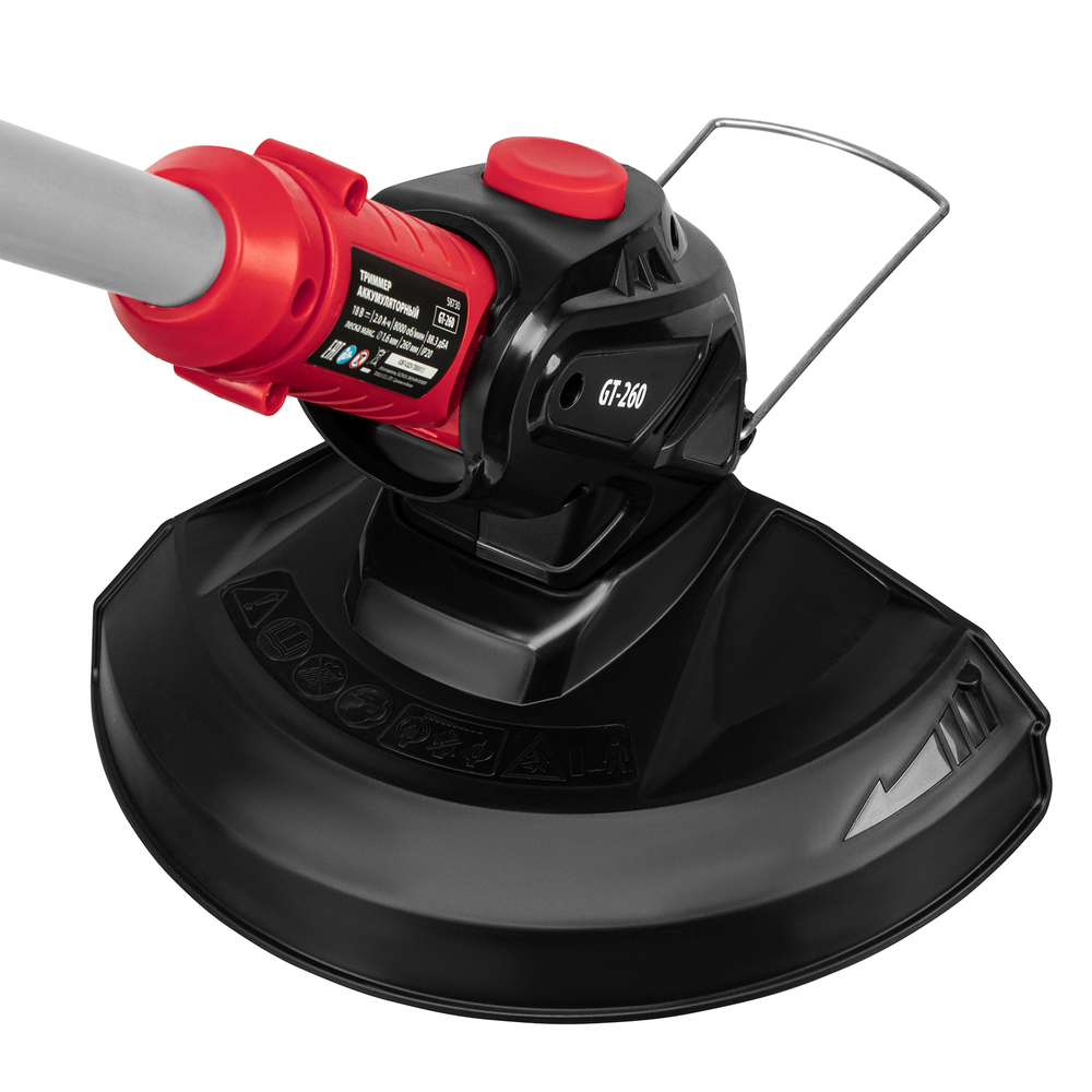 Триммер аккумуляторный GT-260, Li-Ion, 18 В, 1 акк.// MTX