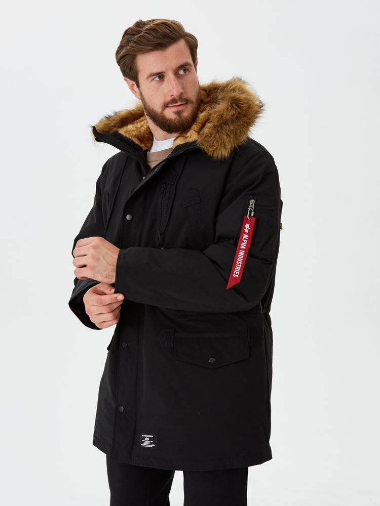 Парка Alpha Industries N-3B Alpine Parka GEN II Black