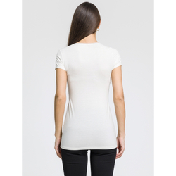 Женская футболка белая OROBLU Perfect Line VOBT01593