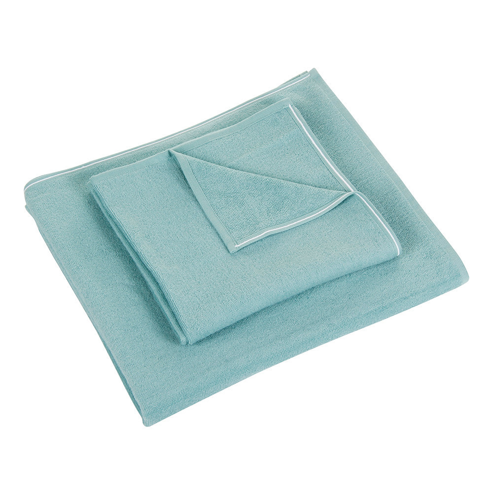 Полотенце 100х150 Hamam Qashmare Contrast бирюзовое