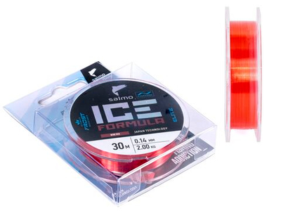 Леска монофильная зимняя Salmo Elite ICE FORMULA Wine red 030/010