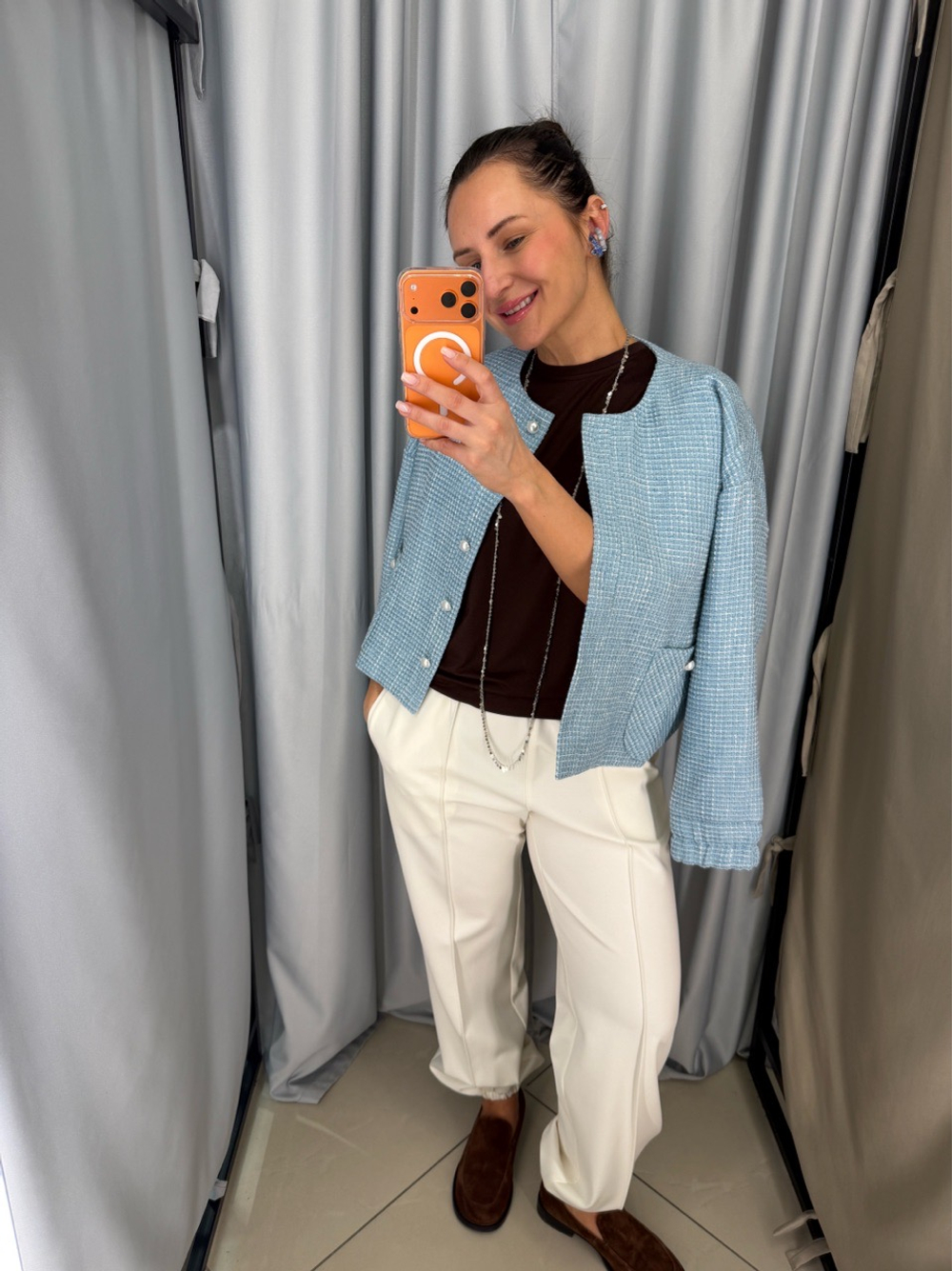 Джоггеры молочные