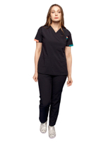 Туника медицинская женская Pulse 254 Alabama, R143 пурпурно-фиолетовый, L